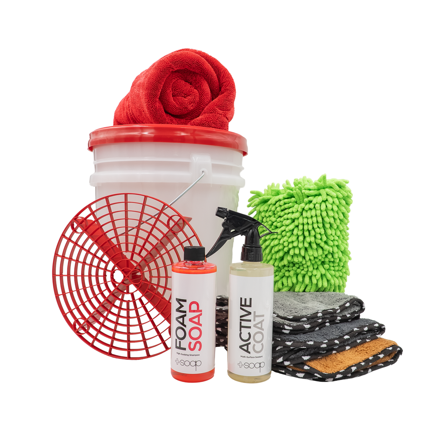 Wash and Protect Bucket Kit
