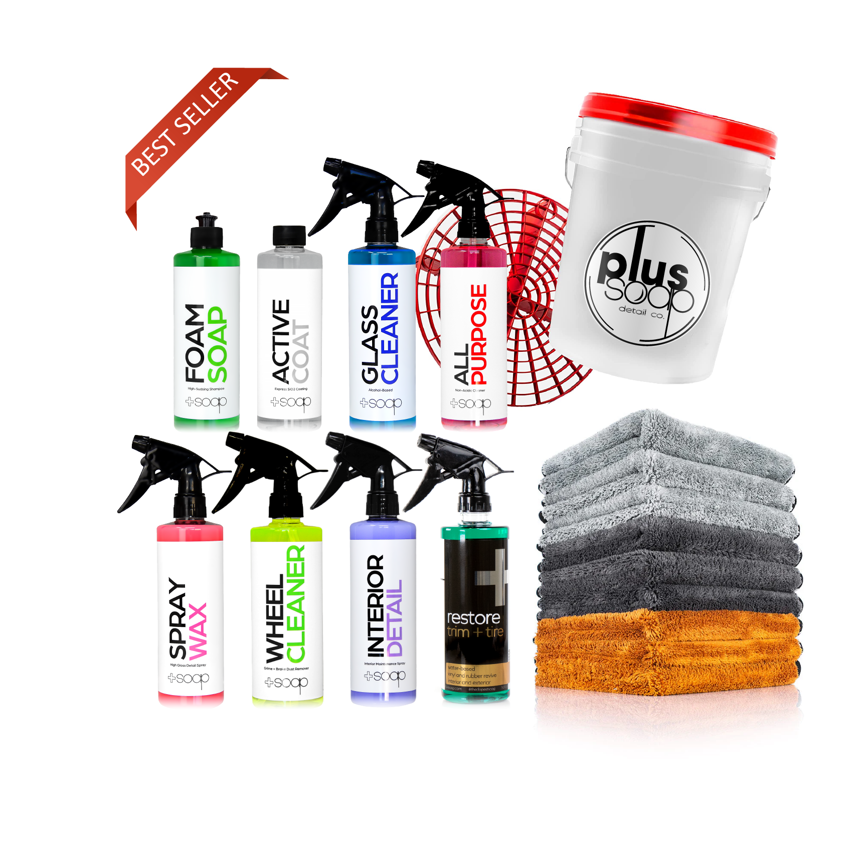 Plus Soap Essentials Detail Kit - FREE SHIPPING