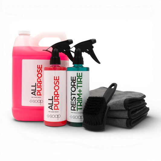 Floor mat clean & protect complete kit