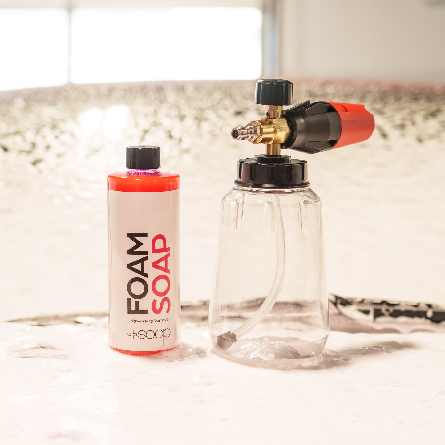 Premium Foam Cannon & Foam Soap Combo