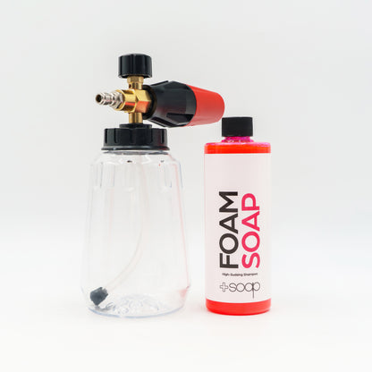 Premium Foam Cannon & Foam Soap Combo