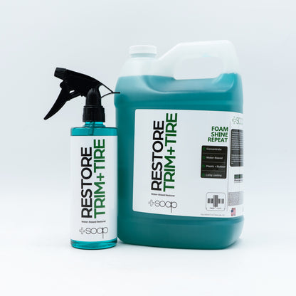 Restore Trim & Tire Dressing | Water-Based Protectant