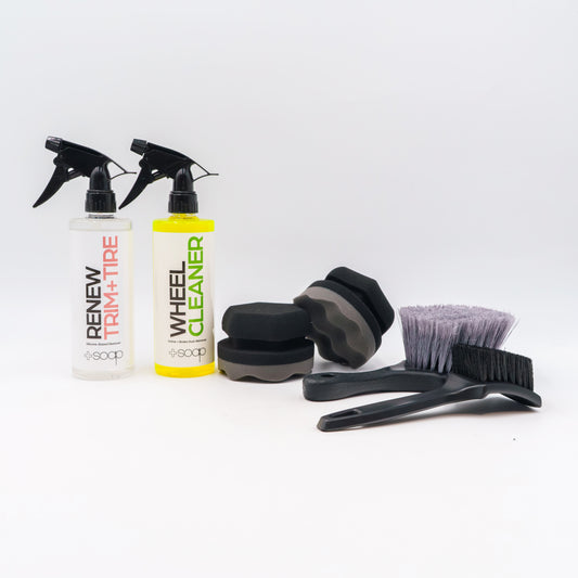 Wheel & Tire Clean & Dressing Kit