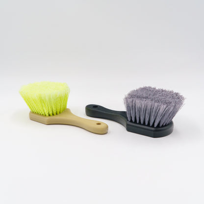 Wheel + Rubber Brush