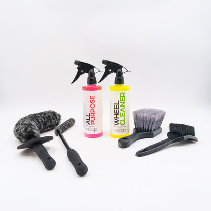 Wheel & Tire Clean Detail Kit