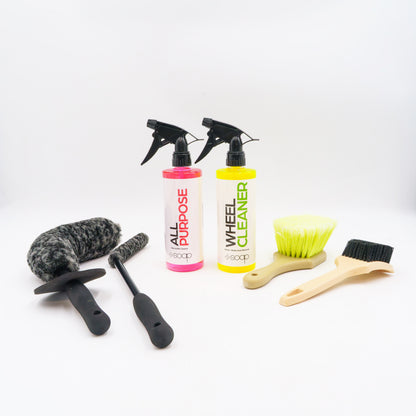 Wheel & Tire Clean Detail Kit