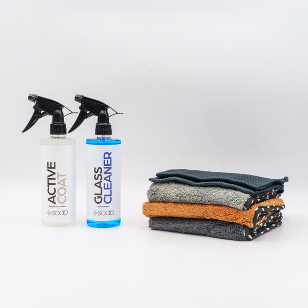 Clarity Glass Cleaner and Sealant Combo