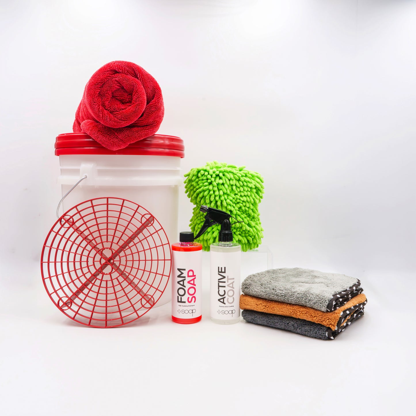 Wash and Protect Bucket Kit