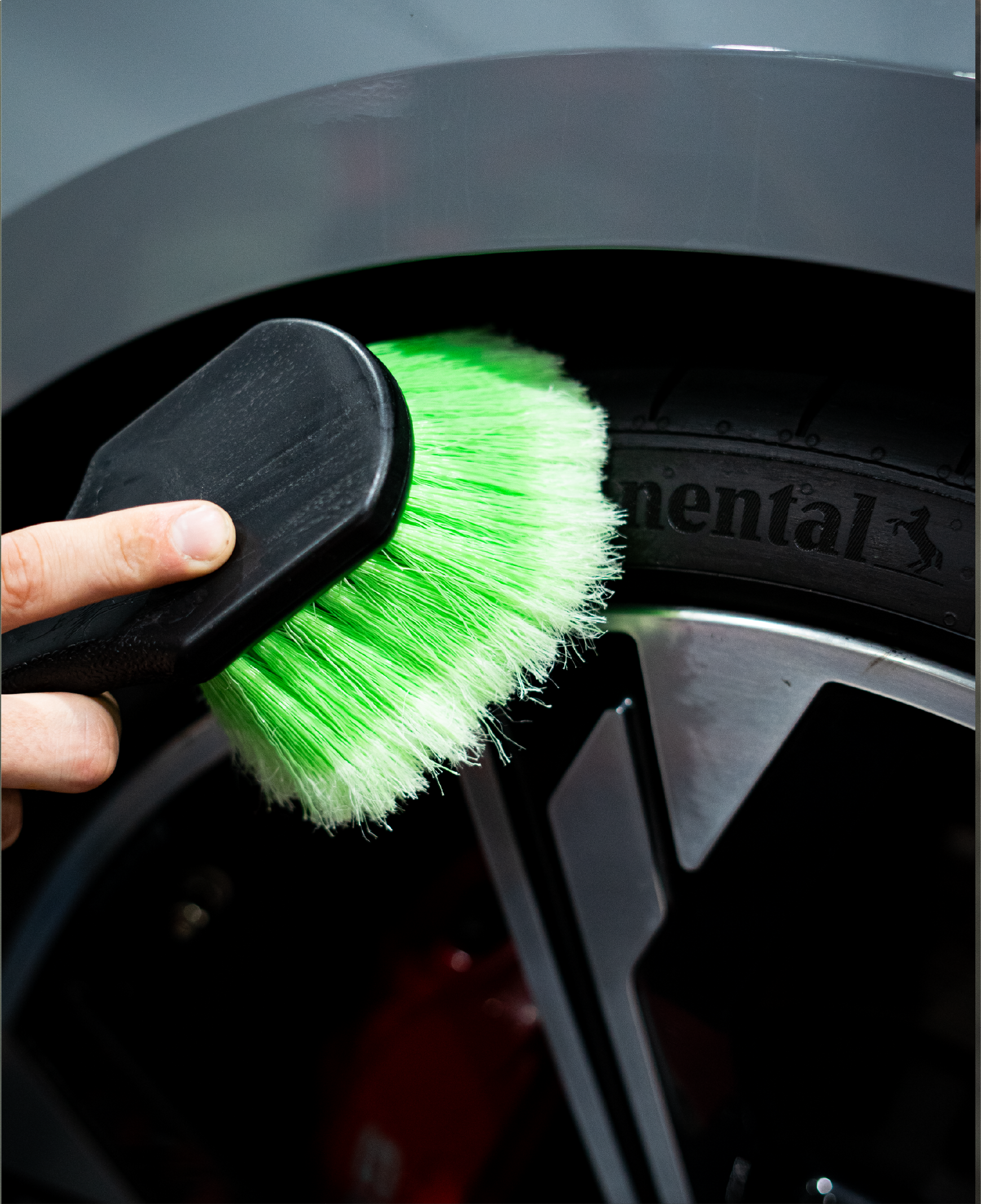 Wheel + Rubber Brush -1