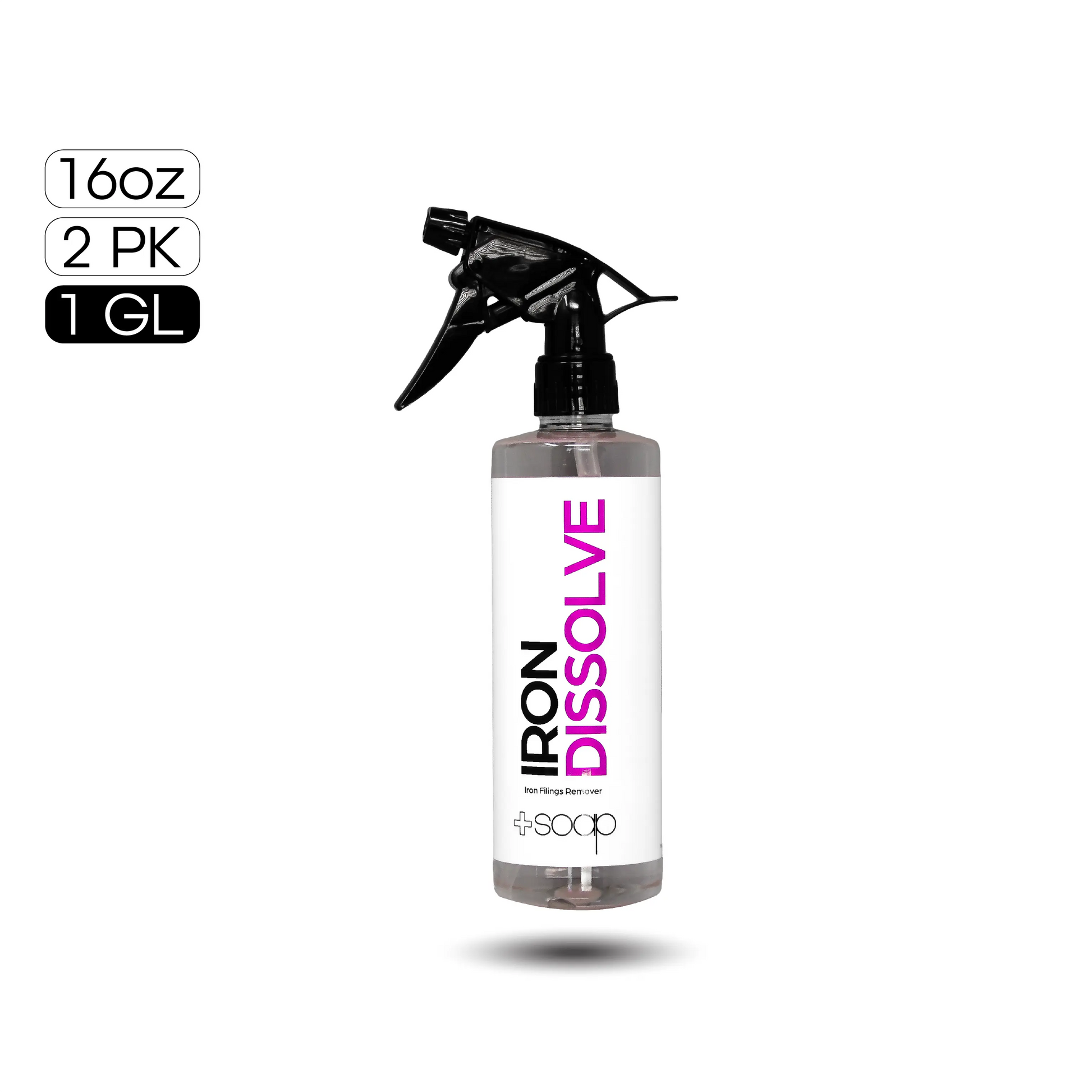 Iron Dissolve Decon Spray Plus Soap