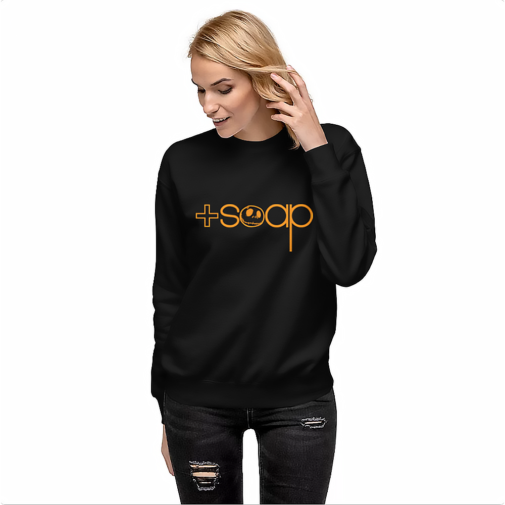 Skelly Detail Sweatshirt - Women Regular Crew Fit