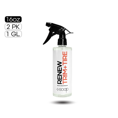 Renew Trim & Tire Dressing | Silicone Shine