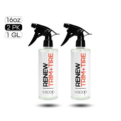 Renew Trim & Tire Dressing | Silicone Shine 2-Pack