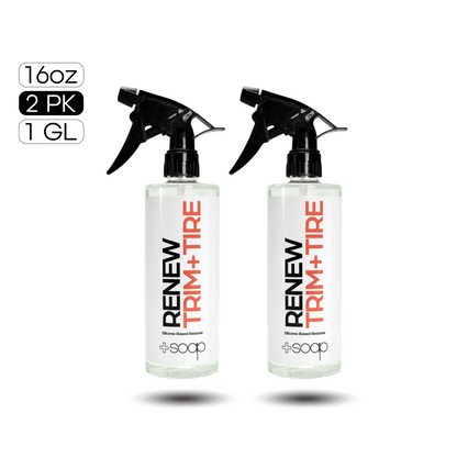 Renew Trim & Tire Dressing | Silicone Shine