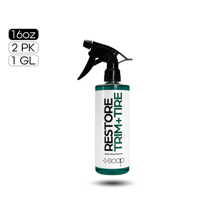 Restore Trim & Tire Dressing | Water-Based Protectant