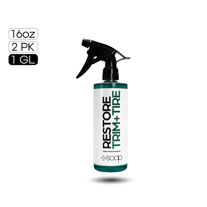 Restore Trim & Tire Dressing | Water-Based Protectant