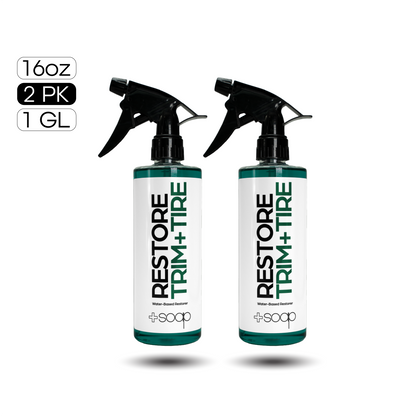 Restore Trim & Tire Dressing | Water-Based Protectant