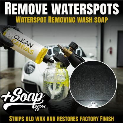 Clean Canvas | Car Wash Soap (Waterspot Remover)