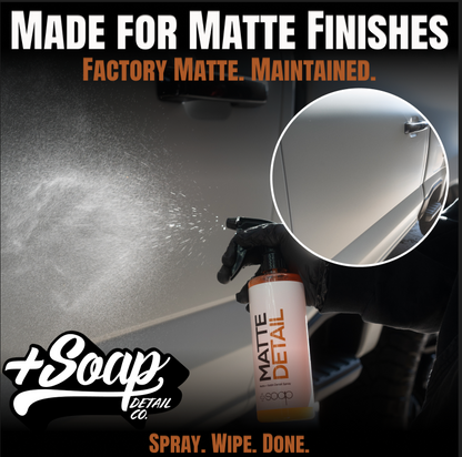 Matte Detail Spray | Satin & Matte Finish Cleaner