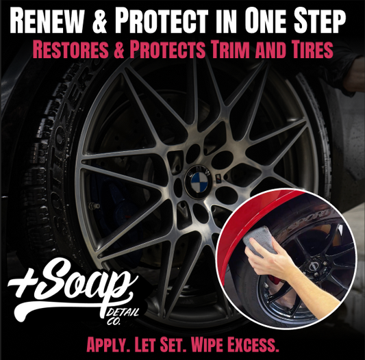Renew Trim & Tire Dressing | Silicone Shine
