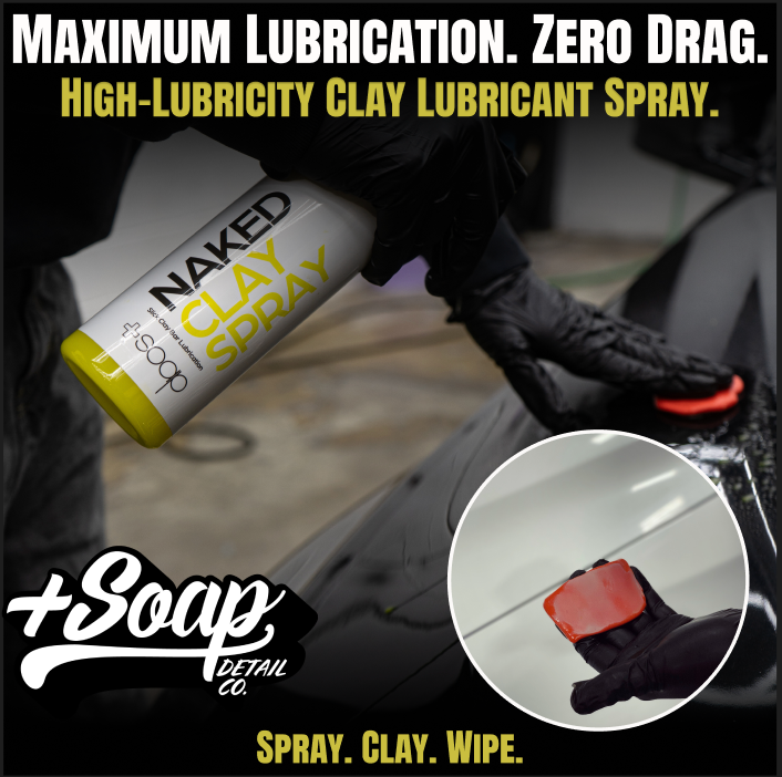 Naked Clay Spray | Clay Bar Lubricant - 16oz Naked Clay Spray | Clay Bar Lubricant - 16oz