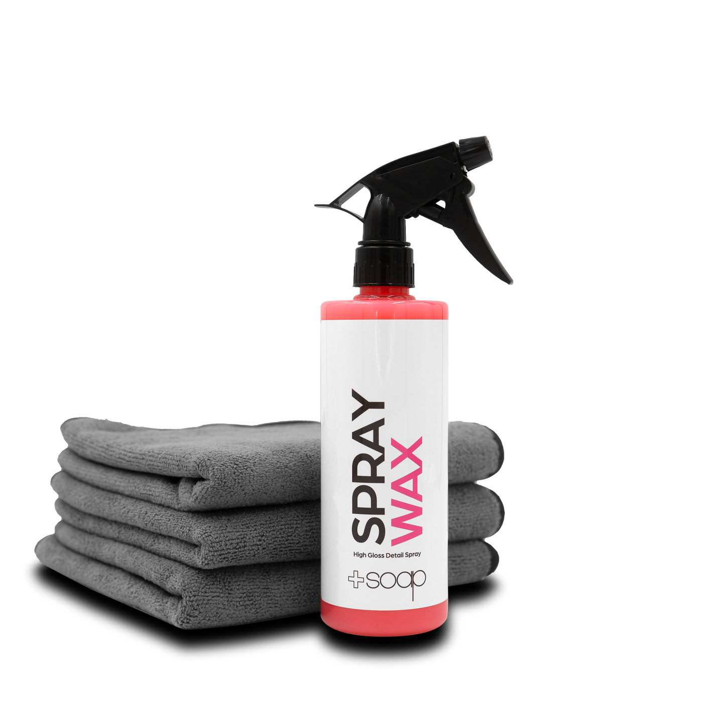 Spray Wax and Microfiber Towel Combo