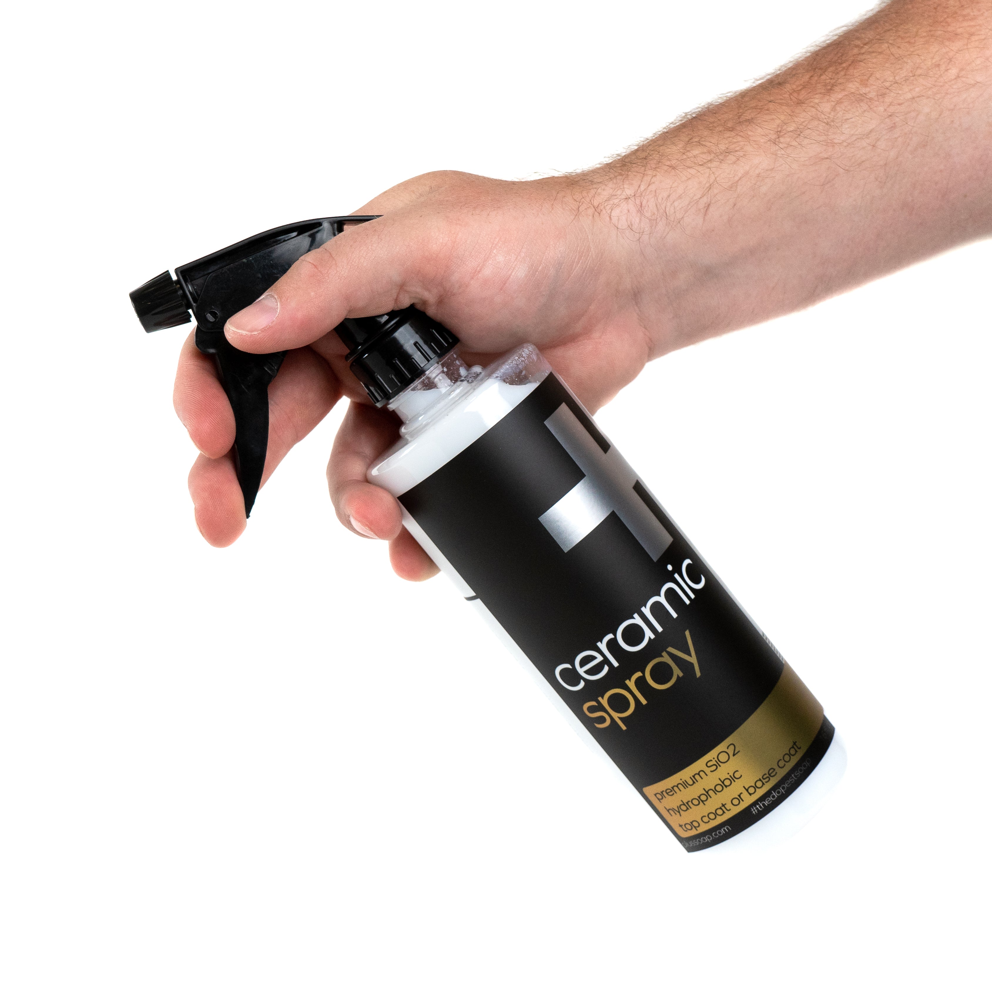 WASH&WHIPS Sonoma Ceramic Coating Spray | Durable | East to Apply | for Cars 16 oz
