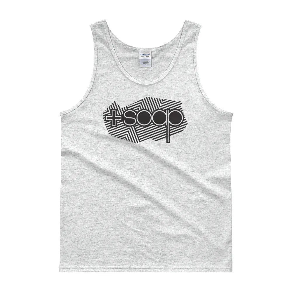 Men's Tank Top - Black Logo -2