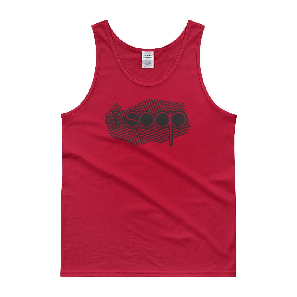 Men's Tank Top - Black Logo -3