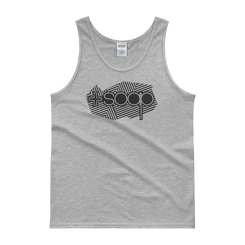 Men's Tank Top - Black Logo -1